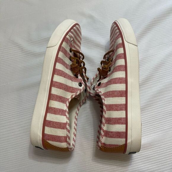 Sperry Women's Crest Vibe Linen Stripe Sneaker Memory Foam Top Sider Size 8 M - Picture 8 of 9